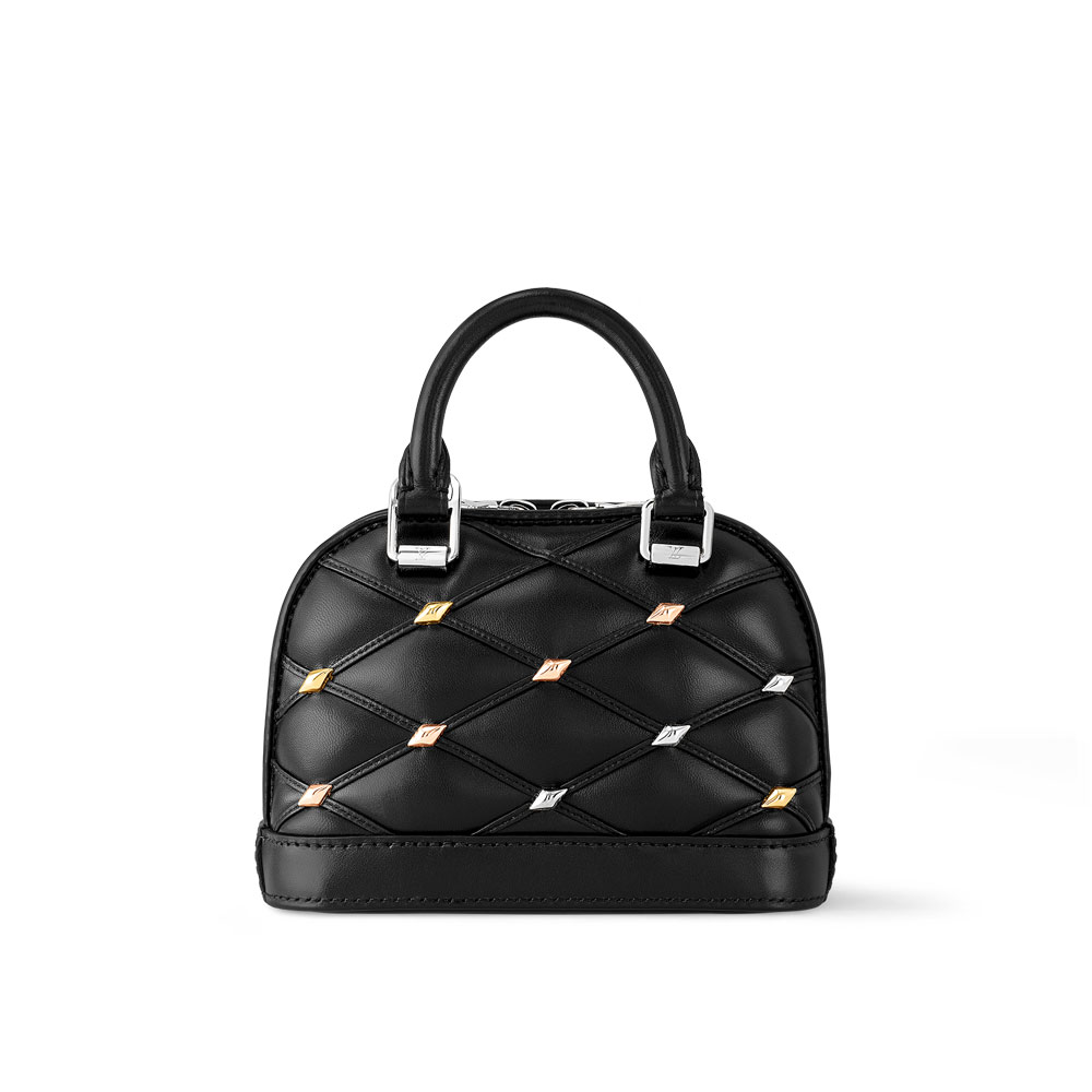 Louis Vuitton Nano Alma Malletage Leather M83019 - Photo-3