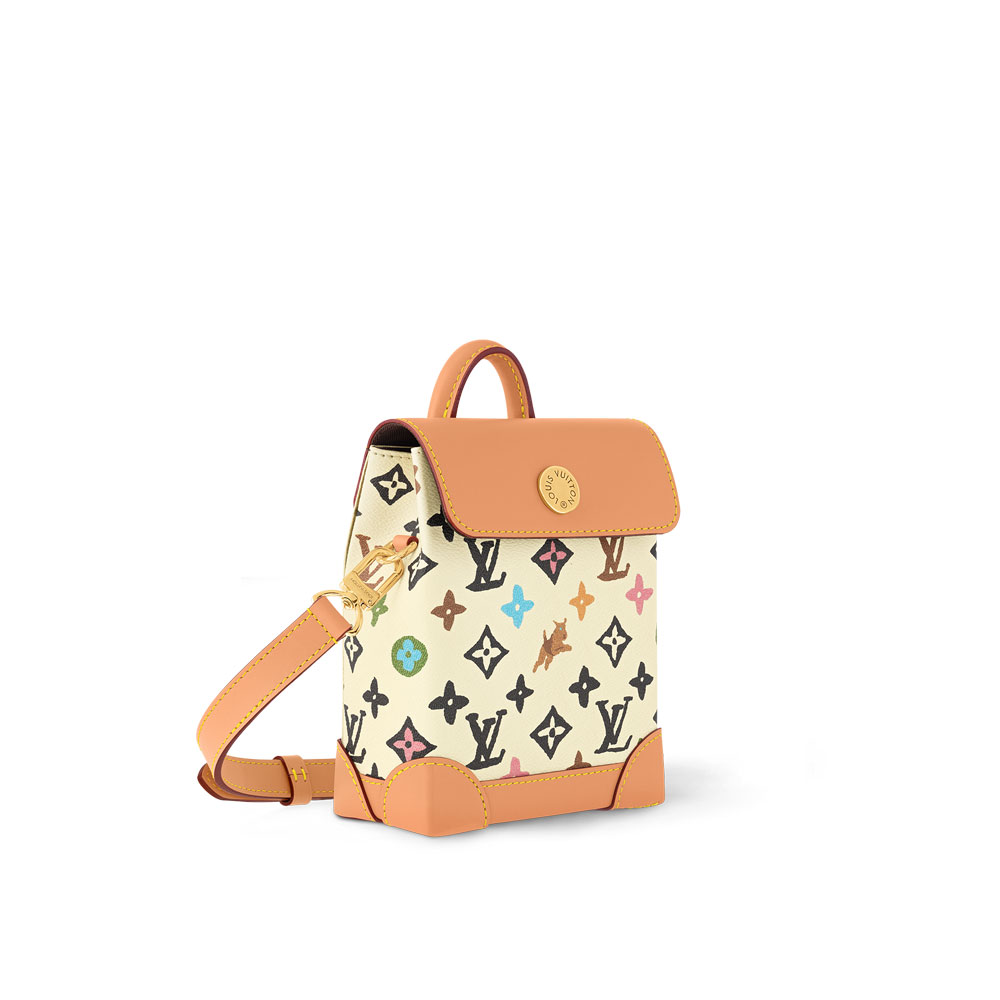 Louis Vuitton Monogram Nano Steamer Bag in Beige M83429 - Photo-2