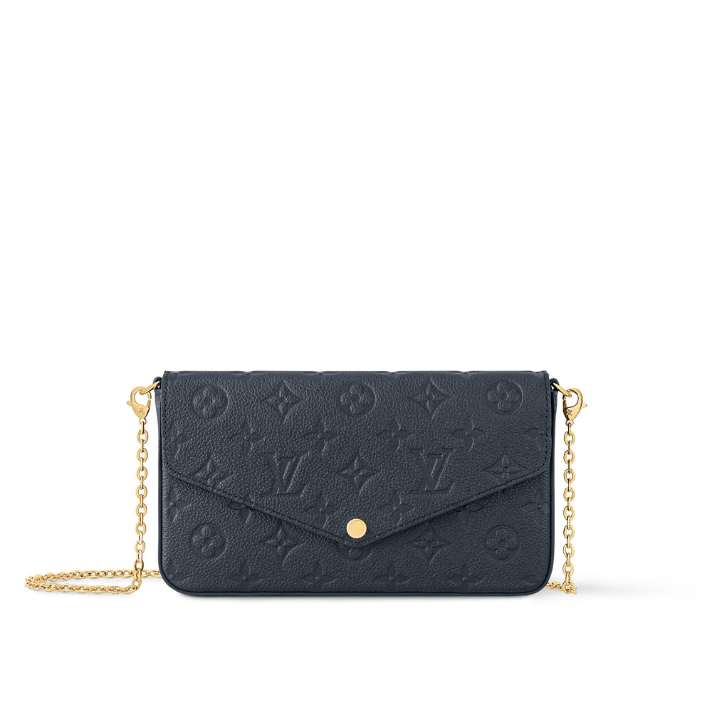 Louis Vuitton Felicie Pochette Monogram Empreinte Pouch M83589