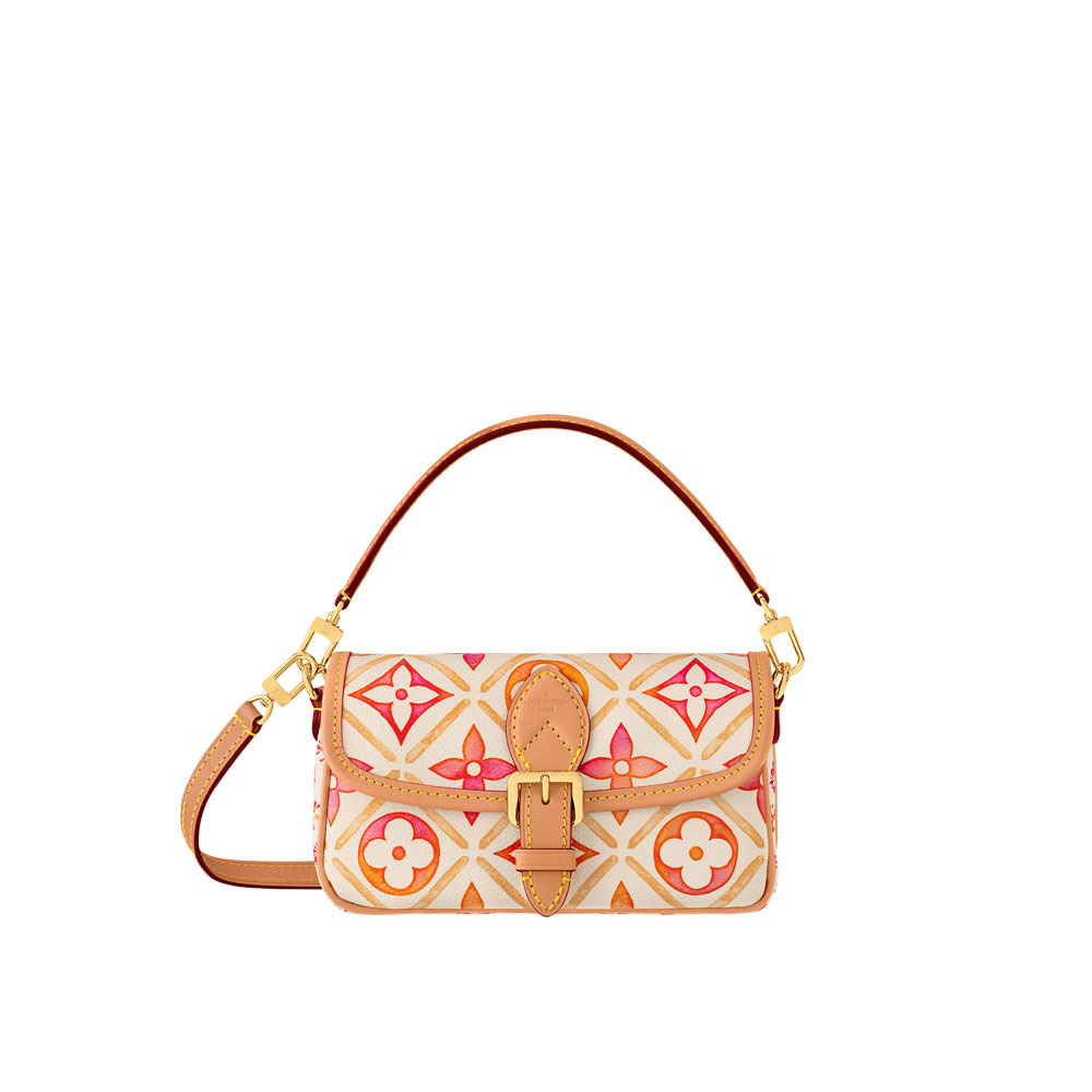 Louis Vuitton Nano Diane Bag in Monogram Canvas Orange M83621