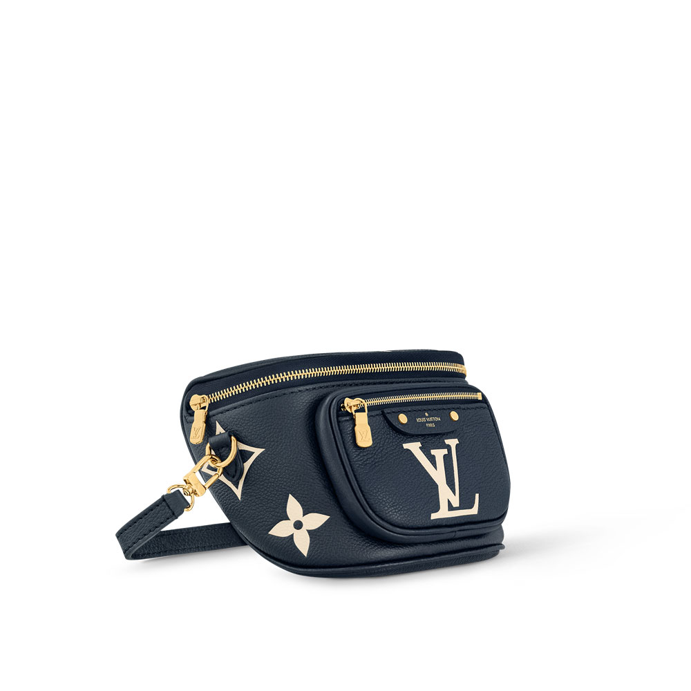 LV Mini Bumbag Bicolour Monogram Empreinte Leather M85636 - Photo-2