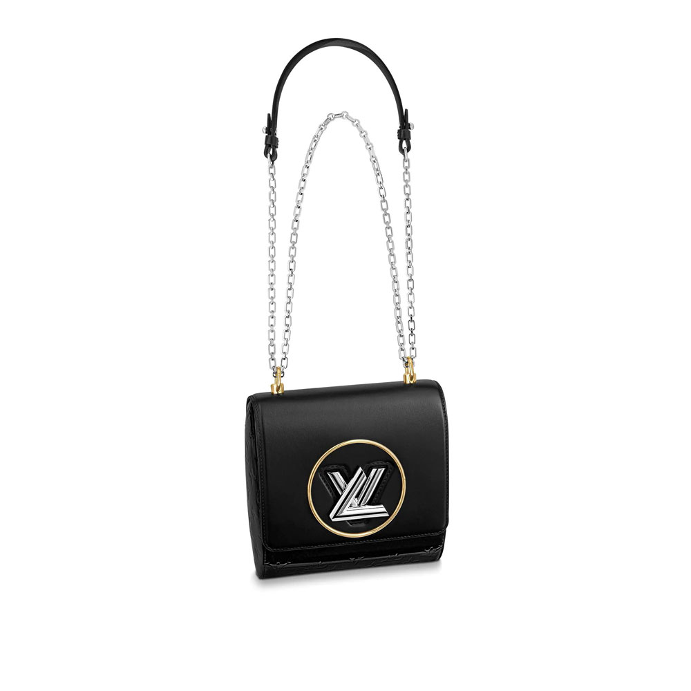 Louis Vuitton Pochette Twist Monogram Vernis Leather M90366