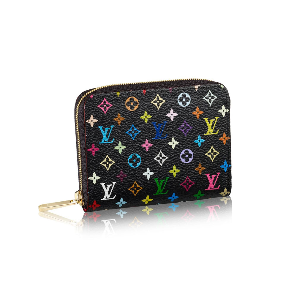 Louis Vuitton Monogram Multicolor Zippy Coin Purse M93740