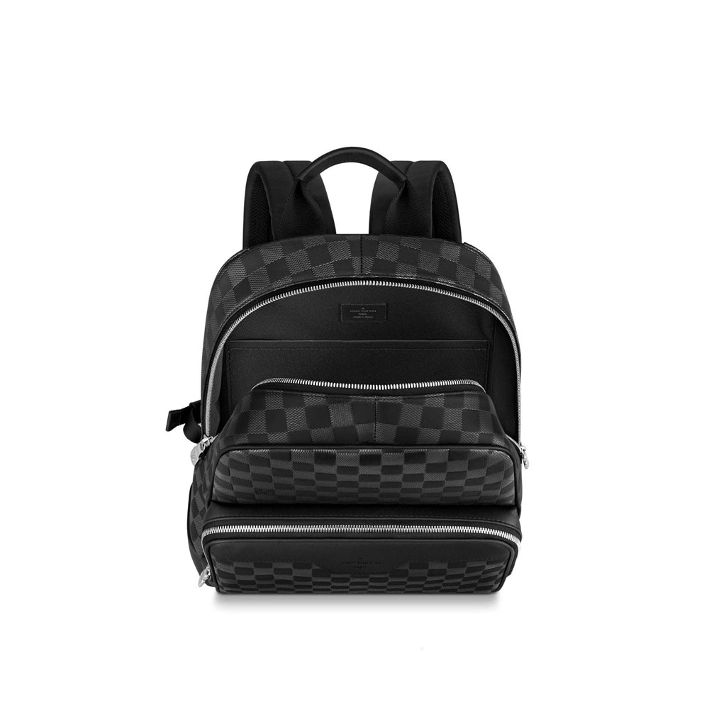 Louis Vuitton Campus Backpack Damier Infini Leather N40094 - Photo-4