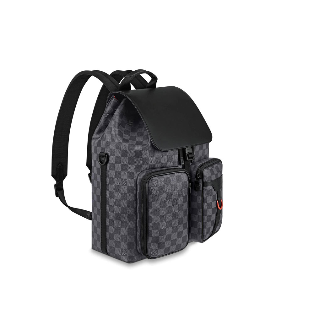 Louis Vuitton Utility Backpack Damier Graphite Canvas N40279 - Photo-2