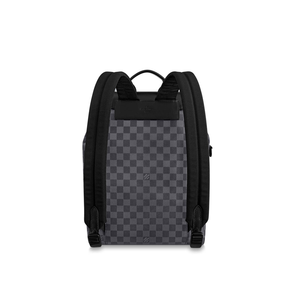 Louis Vuitton Utility Backpack Damier Graphite Canvas N40279 - Photo-4
