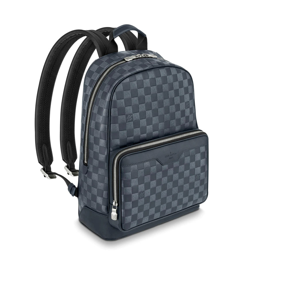 Louis Vuitton Campus Backpack Damier Infini Leather in Blue N40299 - Photo-2