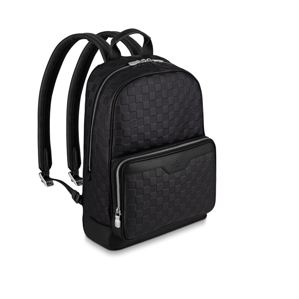 Louis Vuitton Campus Backpack Damier Infini Leather in Grey N40306 - Photo-2