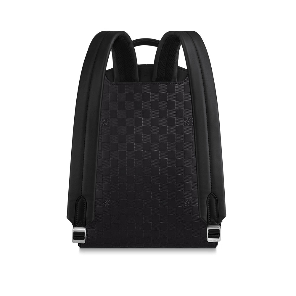 Louis Vuitton Campus Backpack Damier Infini Leather in Grey N40306 - Photo-4