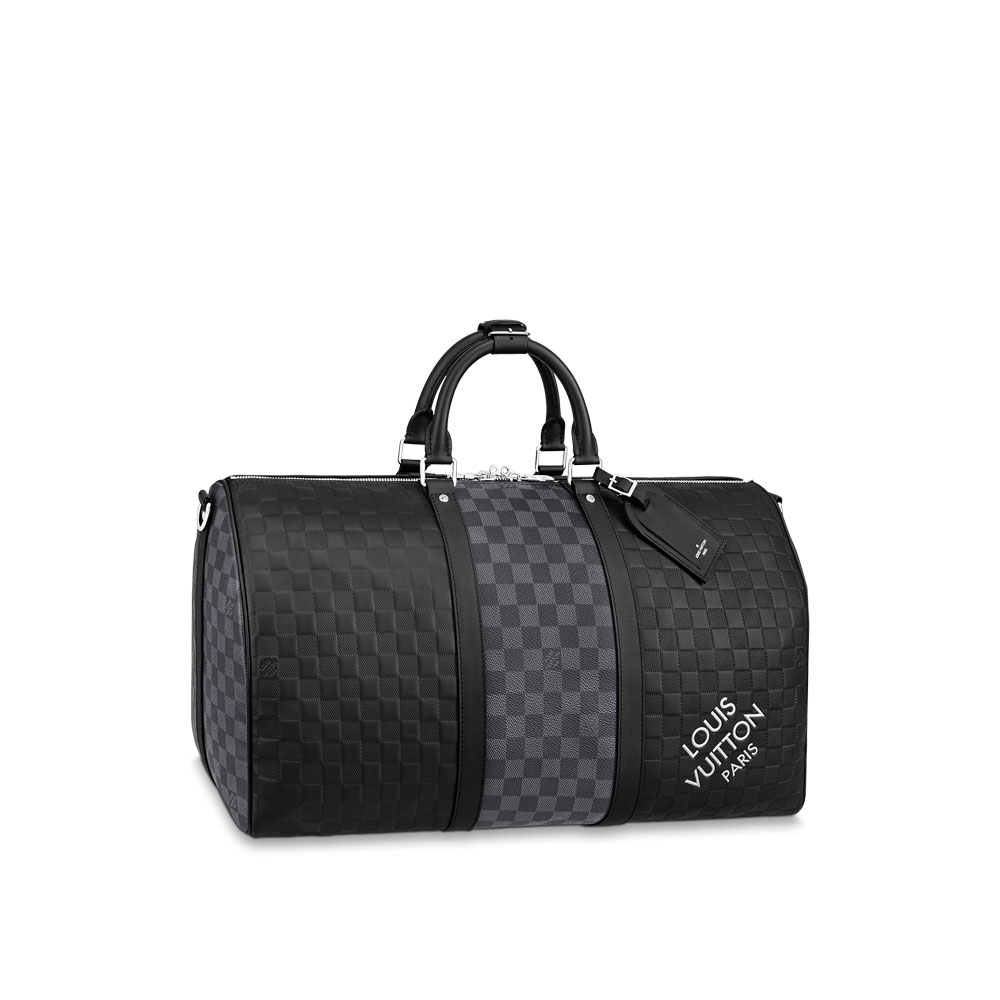 Louis Vuitton Keepall 50 Damier Infini Leather N40443
