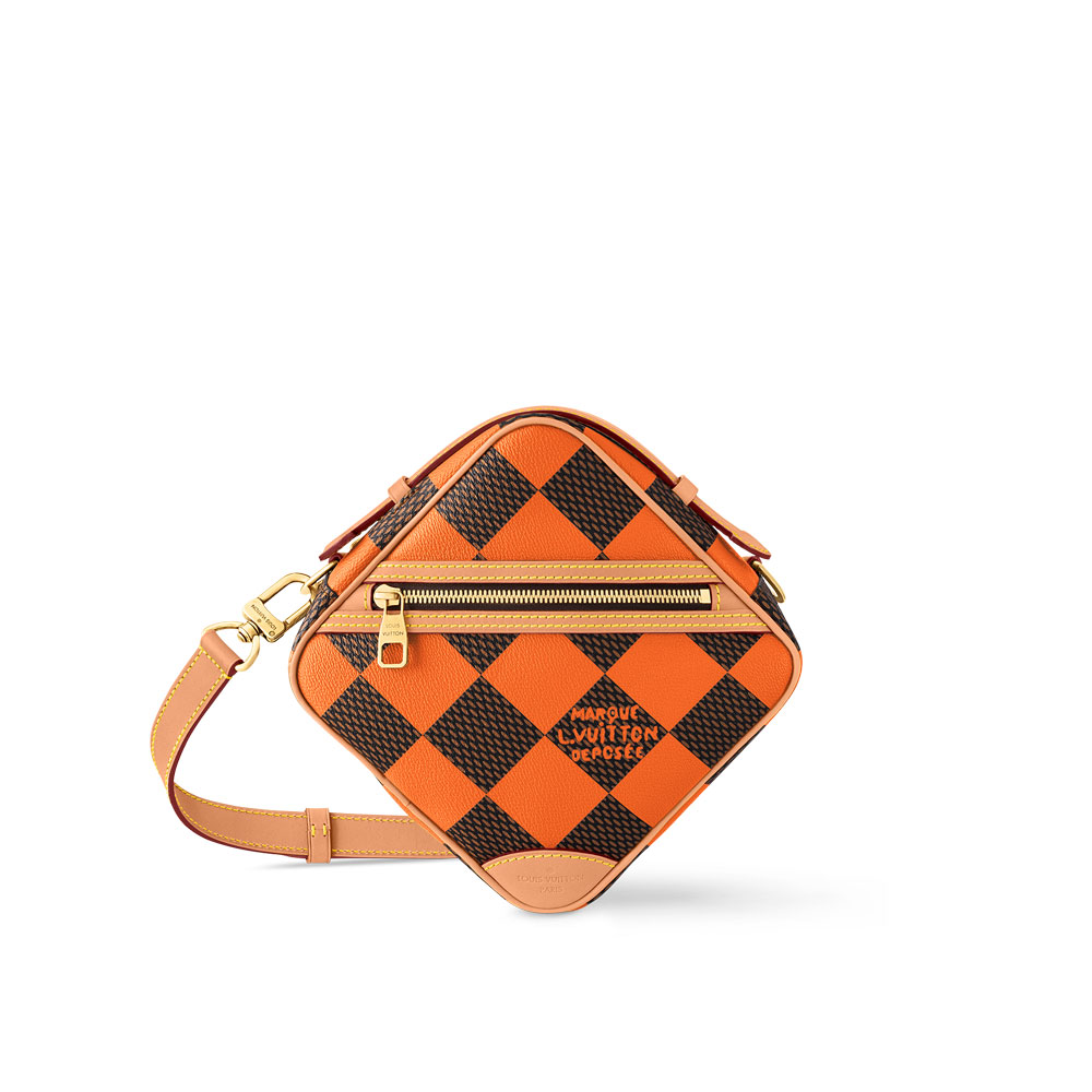 Louis Vuitton Chess Messenger Bag in Damier Orange N40548