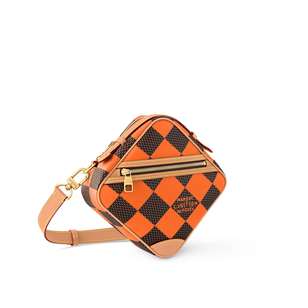 Louis Vuitton Chess Messenger Bag in Damier Orange N40548 - Photo-2