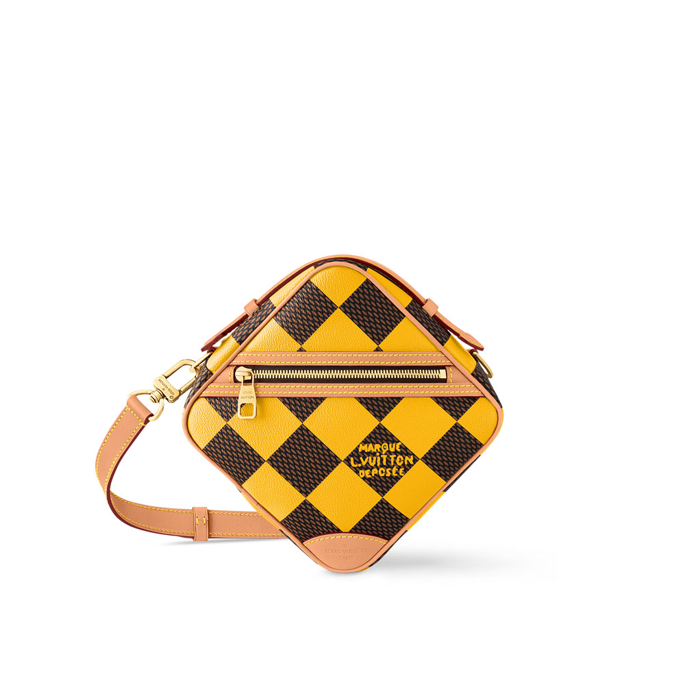 Louis Vuitton Chess Messenger Bag in Damier Yellow N40562