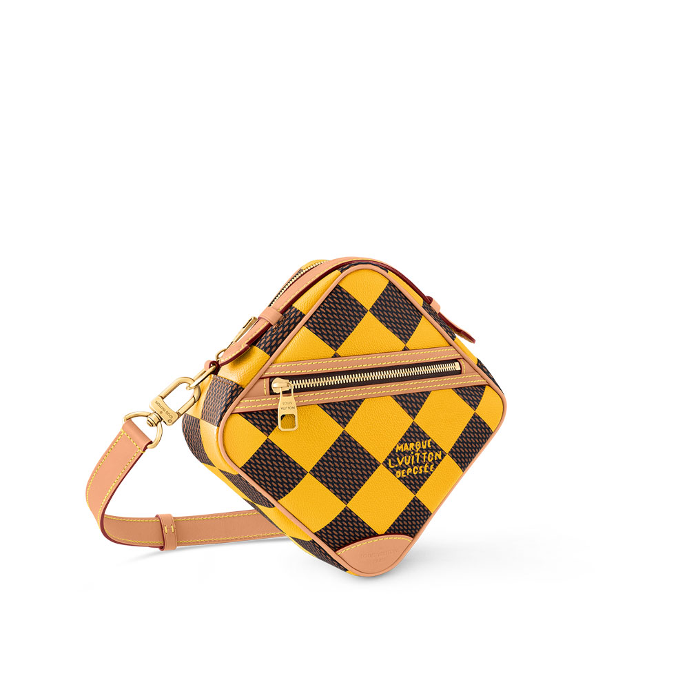 Louis Vuitton Chess Messenger Bag in Damier Yellow N40562 - Photo-2