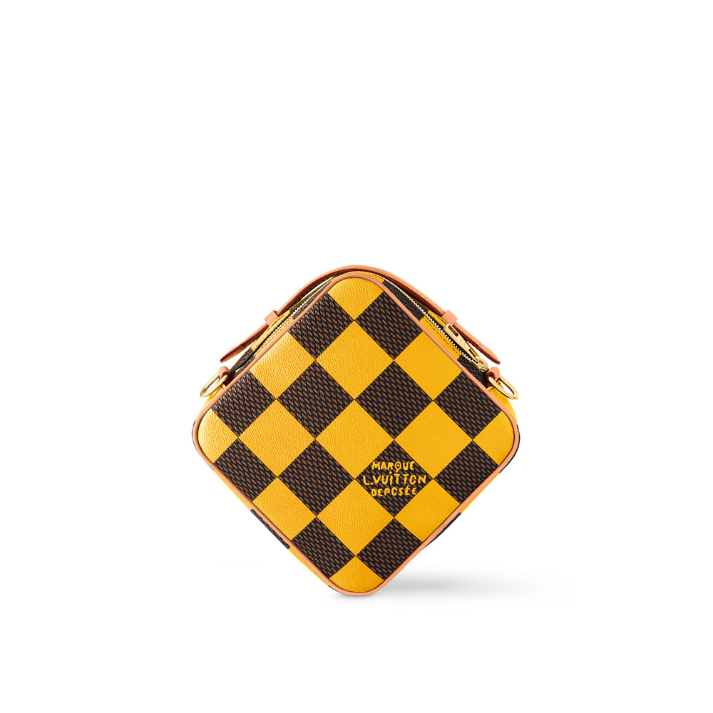 Louis Vuitton Chess Messenger Bag in Damier Yellow N40562 - Photo-3