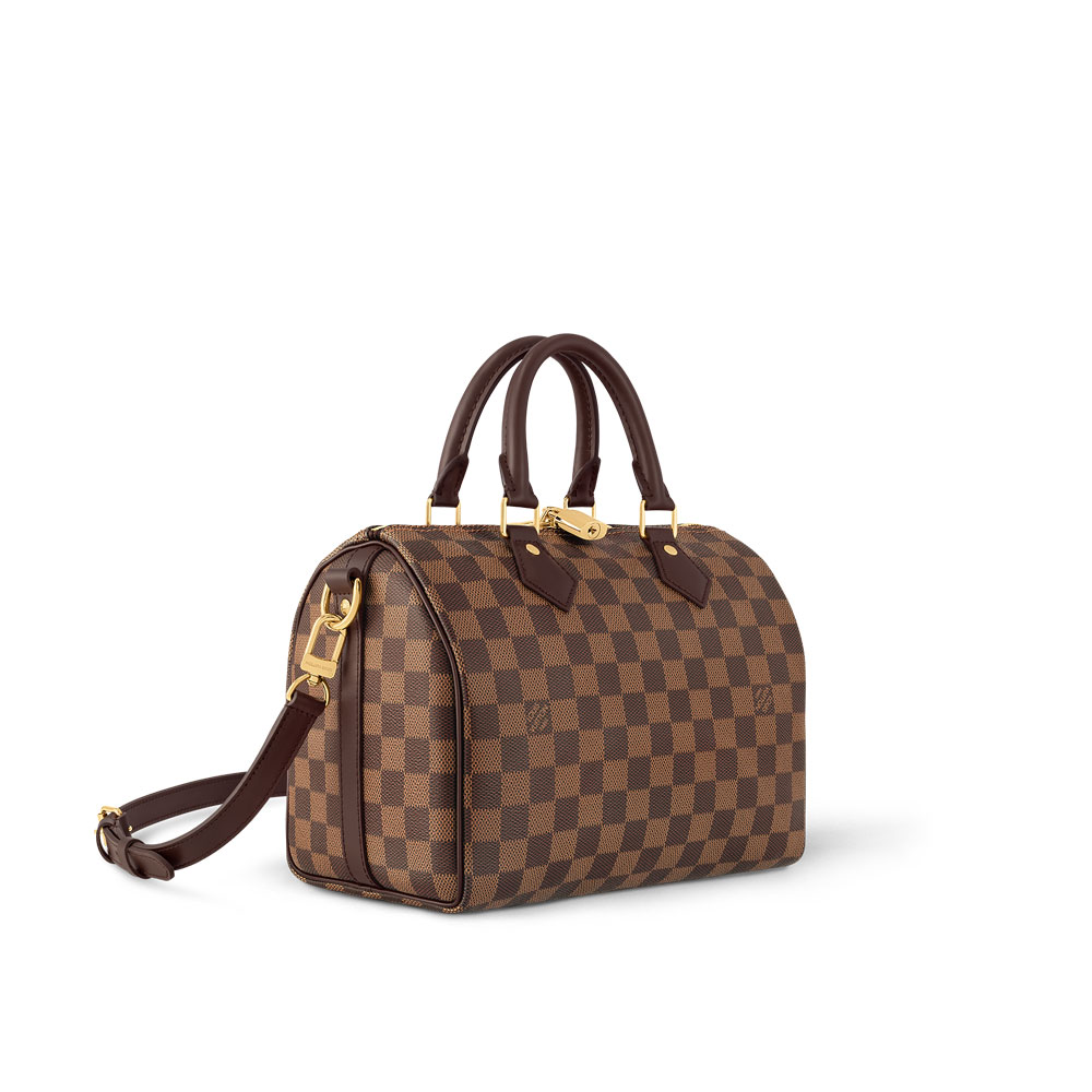 Louis Vuitton Speedy Bandouliere 25 Damier Ebene Canvas N40575 - Photo-2