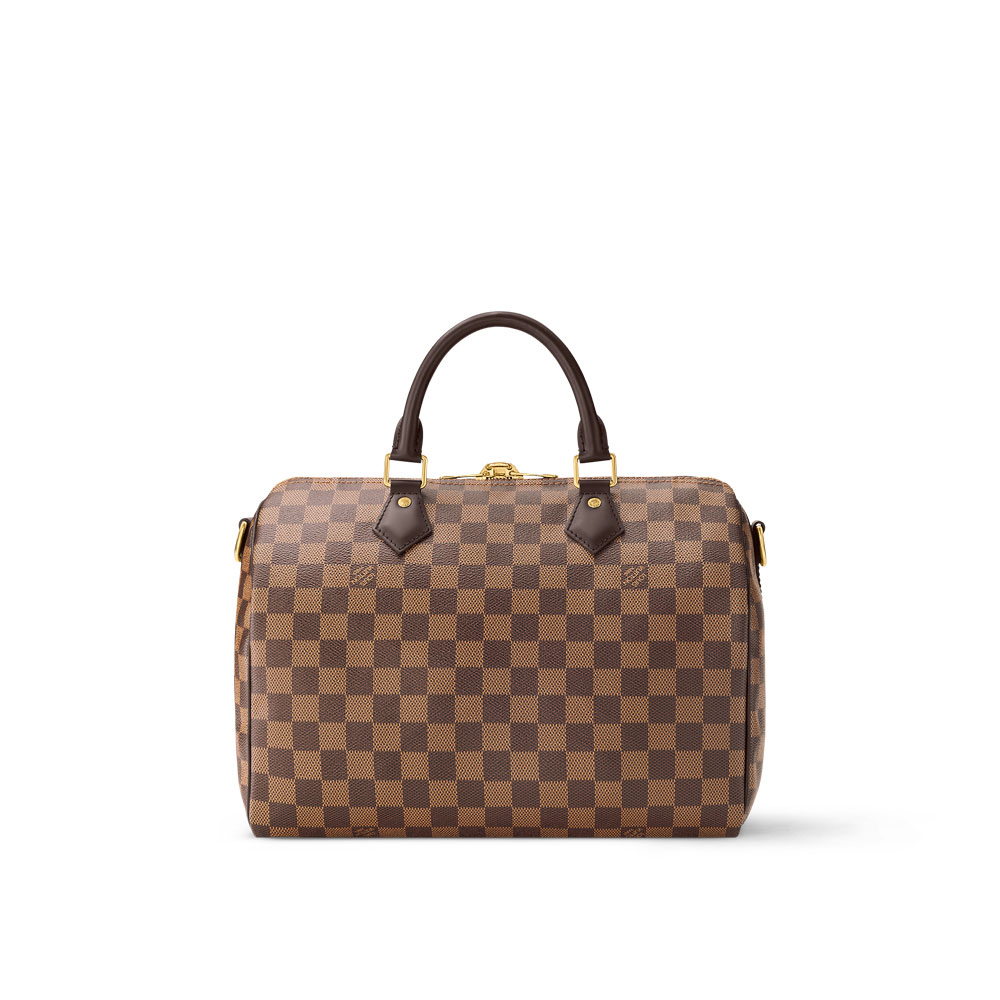 Louis Vuitton Speedy Bandouliere 30 Damier Ebene Canvas N40590 - Photo-3