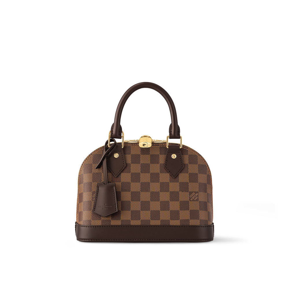 Louis Vuitton Alma BB Damier Ebene Canvas N40606