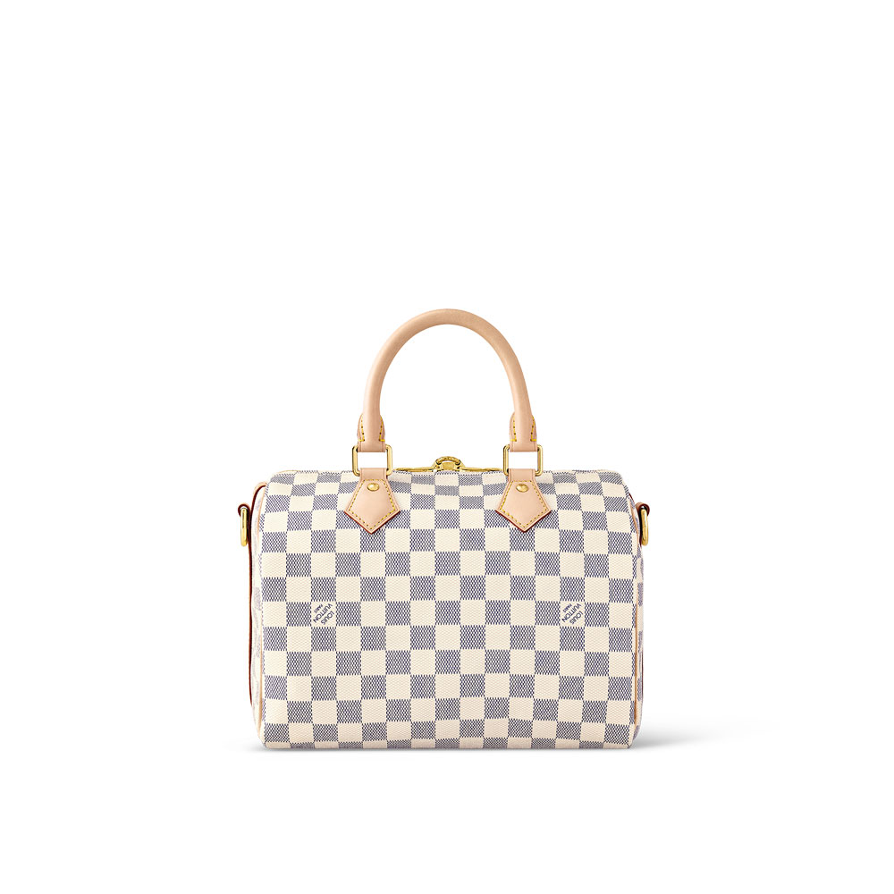 Louis Vuitton Speedy Bandouliere 25 Damier Azur Canvas N40608 - Photo-3