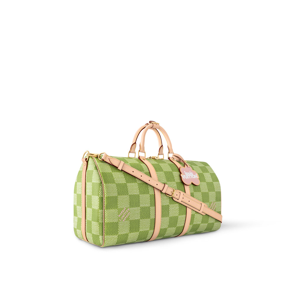 Louis Vuitton Damier Keepall Bandouliere 50 Bag N40667 - Photo-2