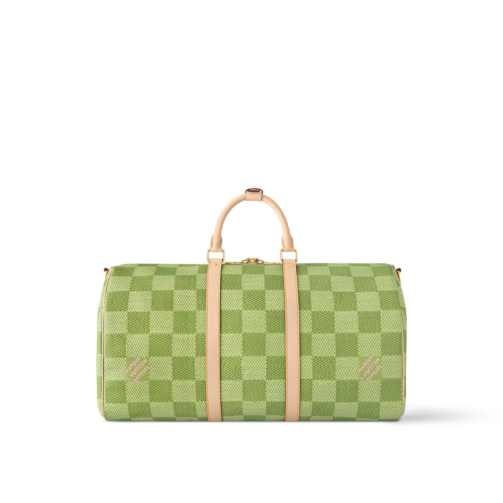 Louis Vuitton Damier Keepall Bandouliere 50 Bag N40667 - Photo-3