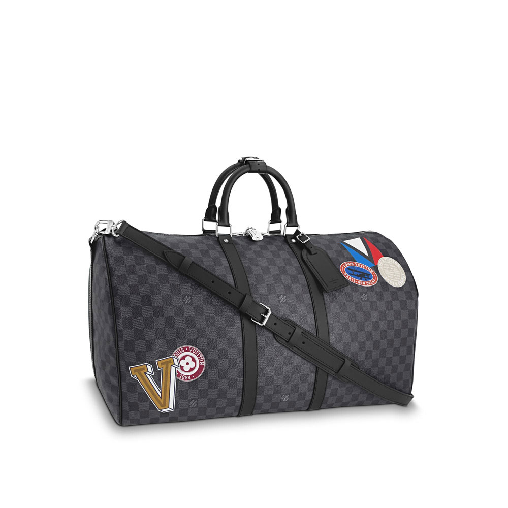 Louis Vuitton KeepAll 55 Bandouliere LV League N41058