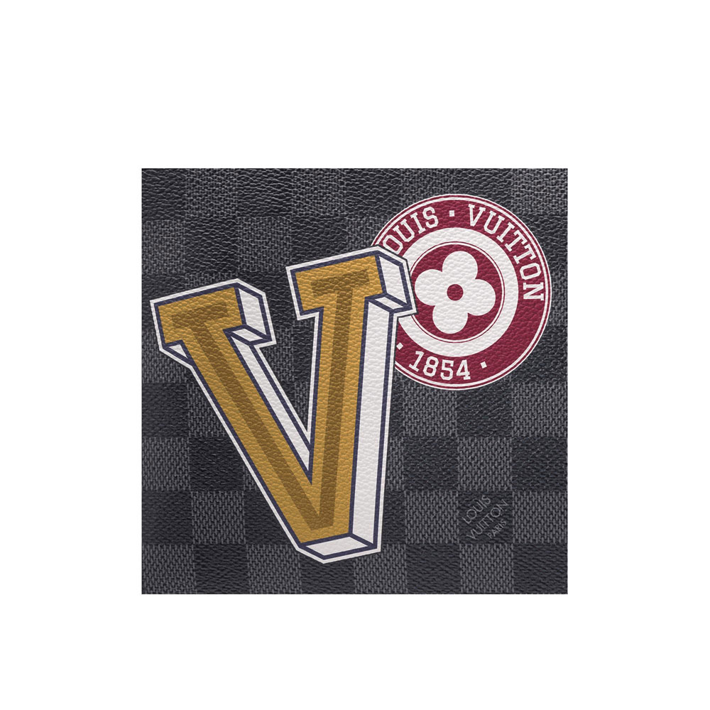 Louis Vuitton KeepAll 55 Bandouliere LV League N41058 - Photo-4