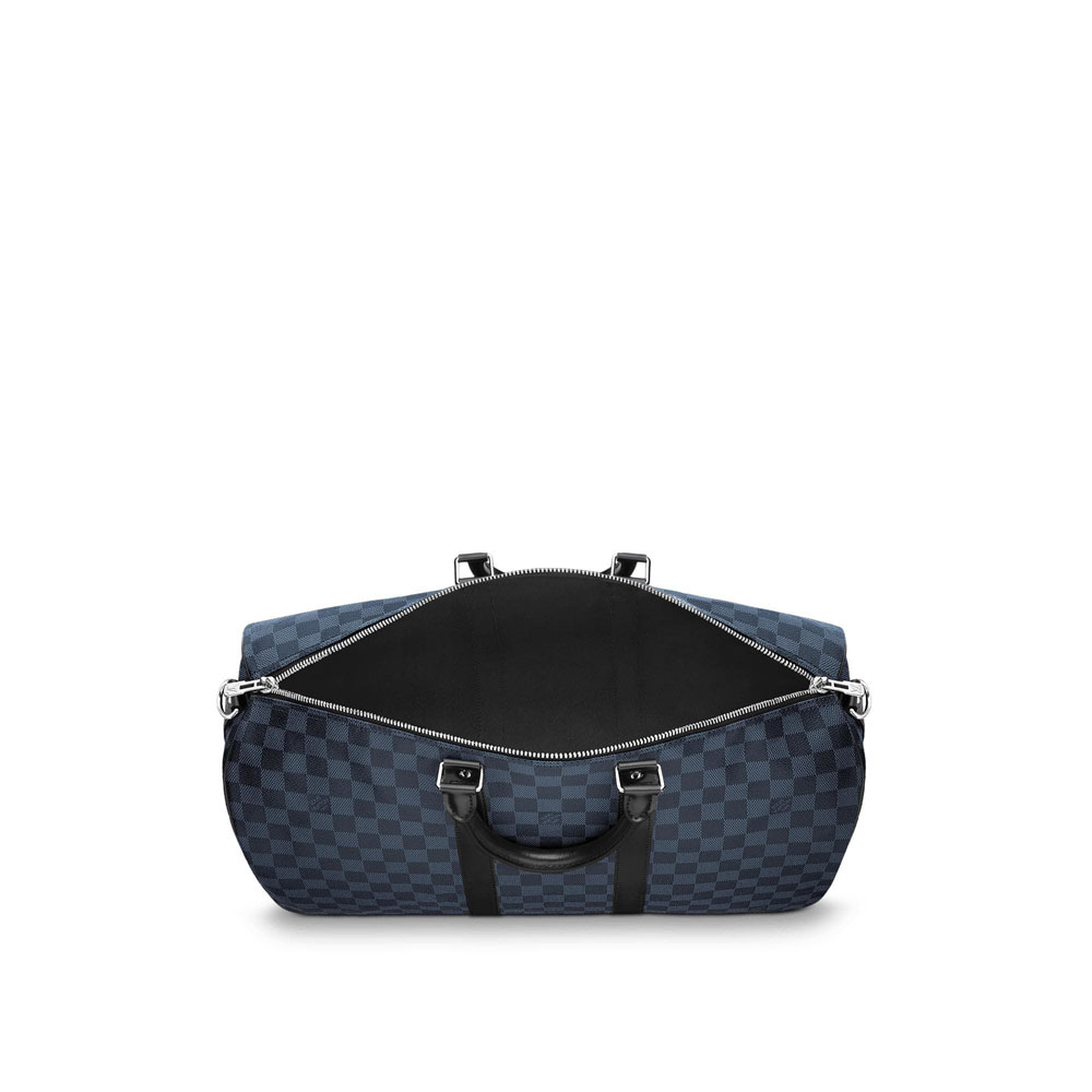 Louis Vuitton Keepall Bandouliere 45 Damier Cobalt Canvas N41349 - Photo-3