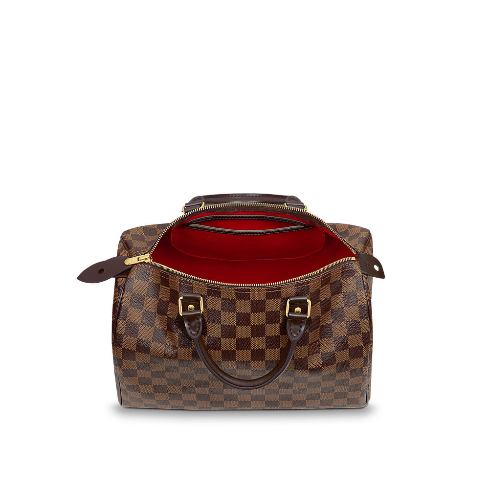 Louis Vuitton speedy 30 damier ebene canvas bag N41364 - Photo-2