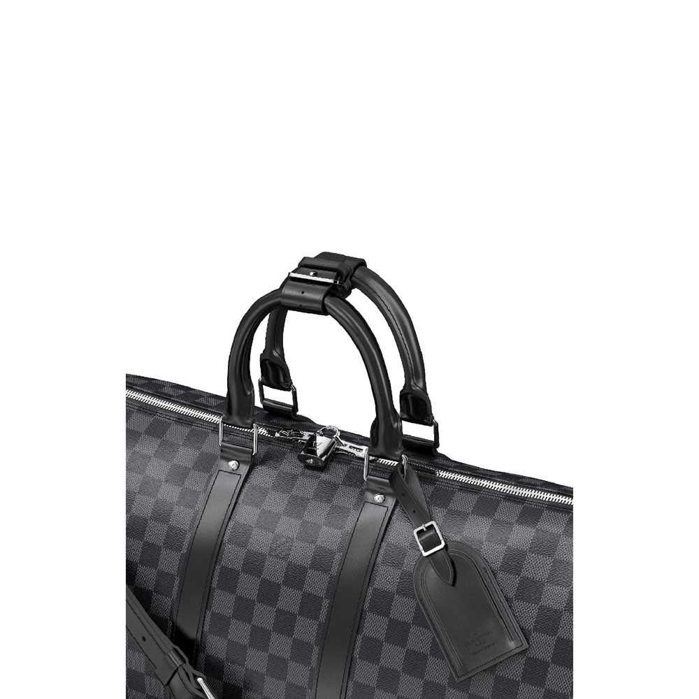 Louis Vuitton Keepall 45 Bandouliere Damier Graphite Canvas N41418 - Photo-4
