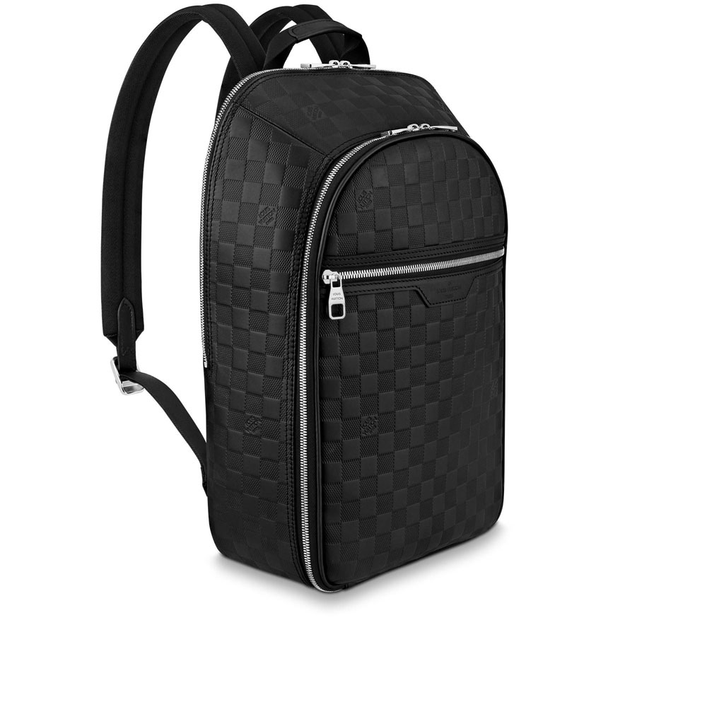 Louis Vuitton Michael Backpack Nv2 Damier Infini Leather N45287 - Photo-2