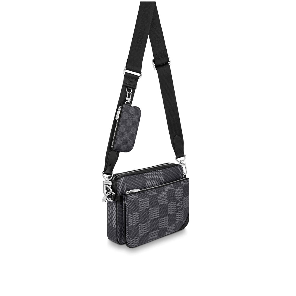 Louis Vuitton Trio Messenger Damier Graphite Canvas N50017 - Photo-2