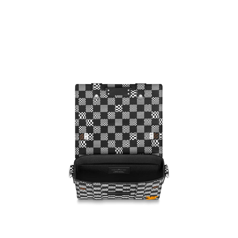 Louis Vuitton Flap Soft Trunk Messenger Damier Black N50032 - Photo-3