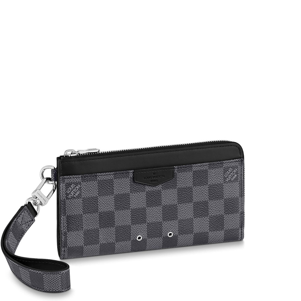 Louis Vuitton Zippy Wallet Damier Graphite N60379