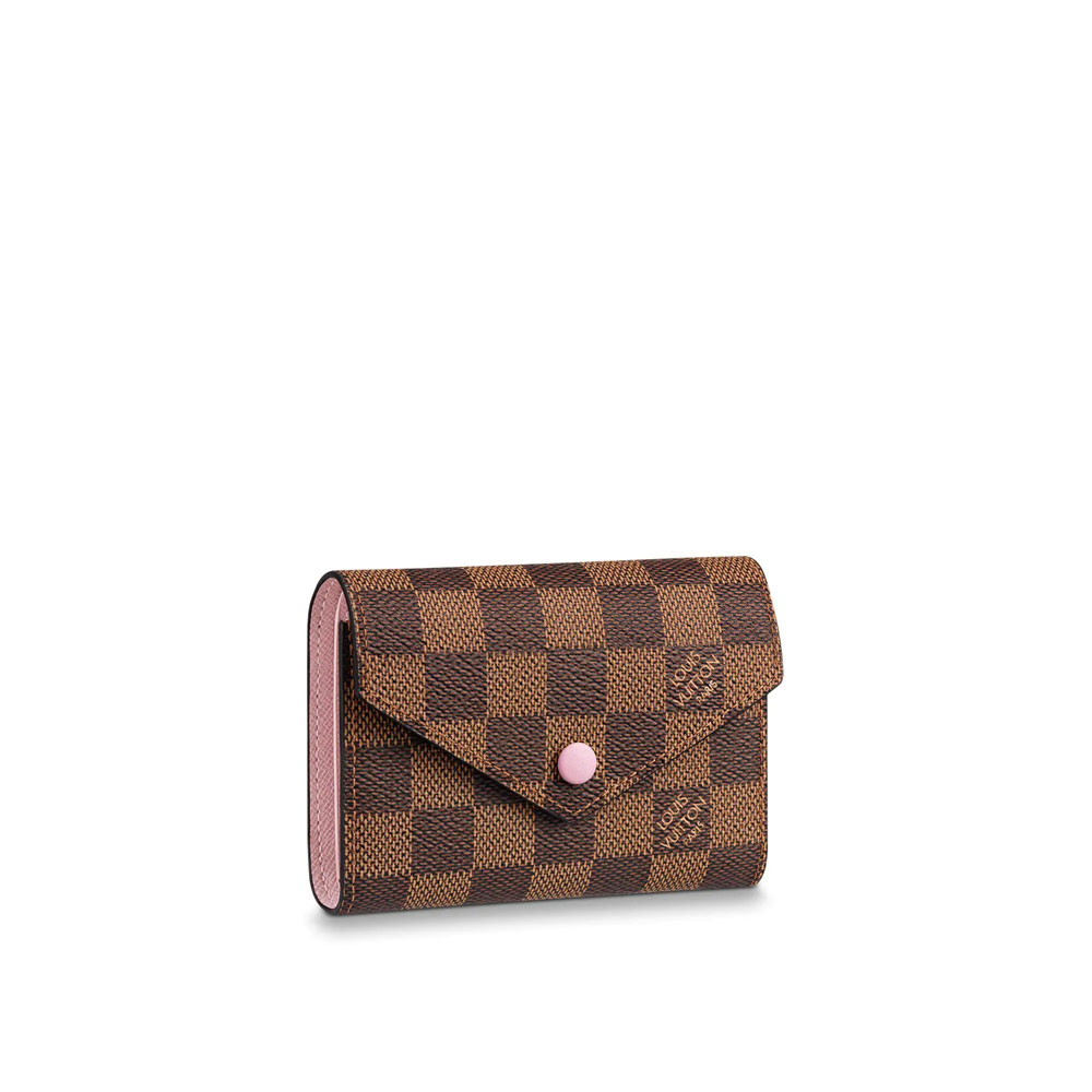 Louis Vuitton Wallet in Damier Canvas Leather Victorine N61700