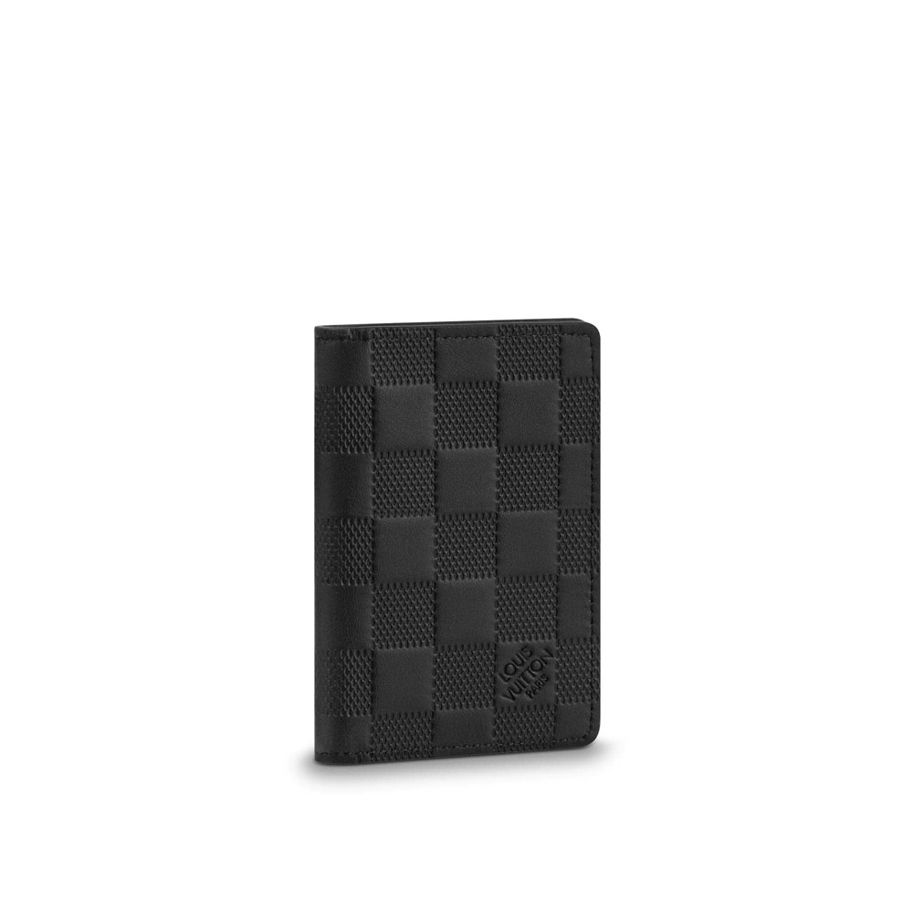 Louis Vuitton Pocket Organizer Damier Infini Leather N63197