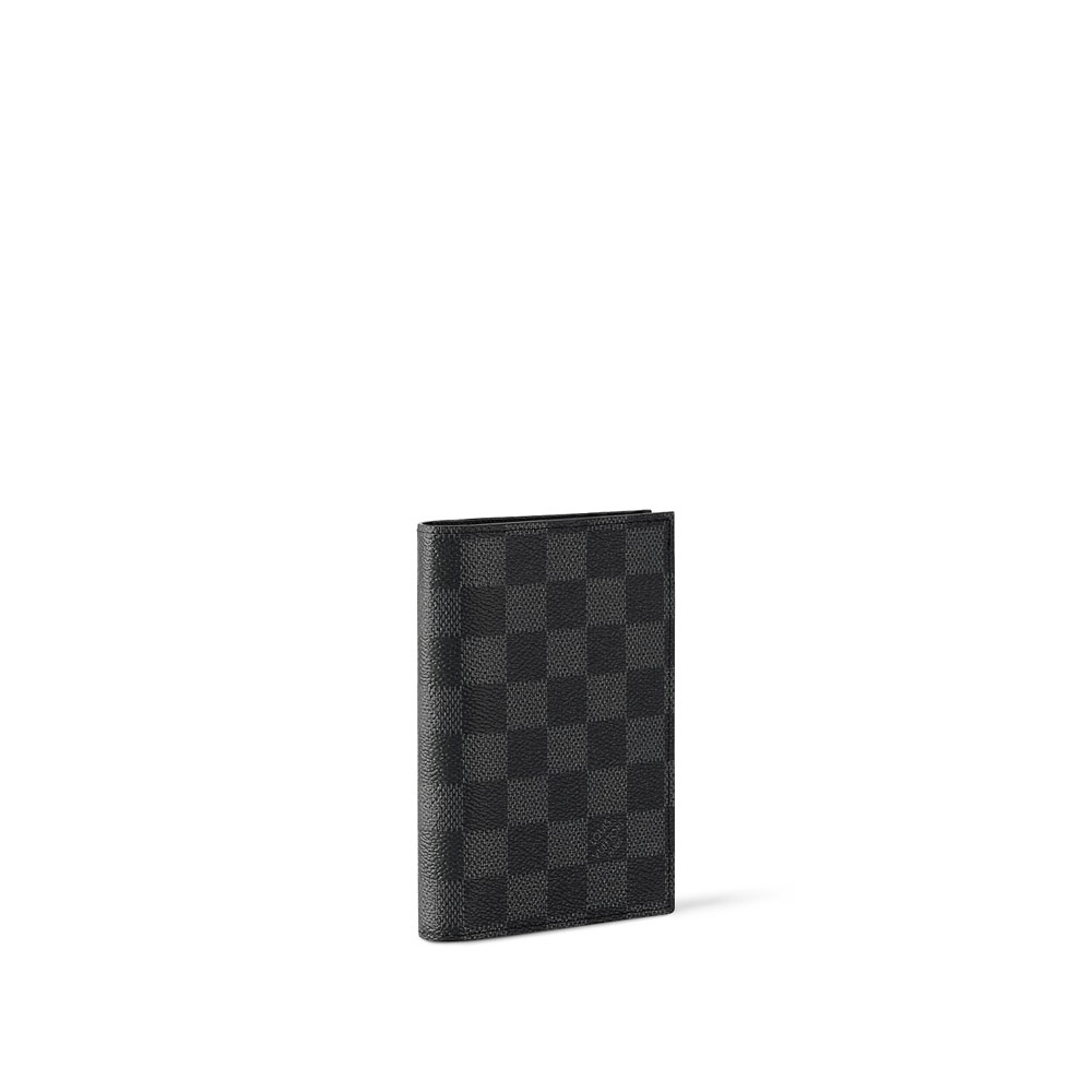 Louis Vuitton Passport Cover Damier Graphite Canvas Wallet N64411 - Photo-2