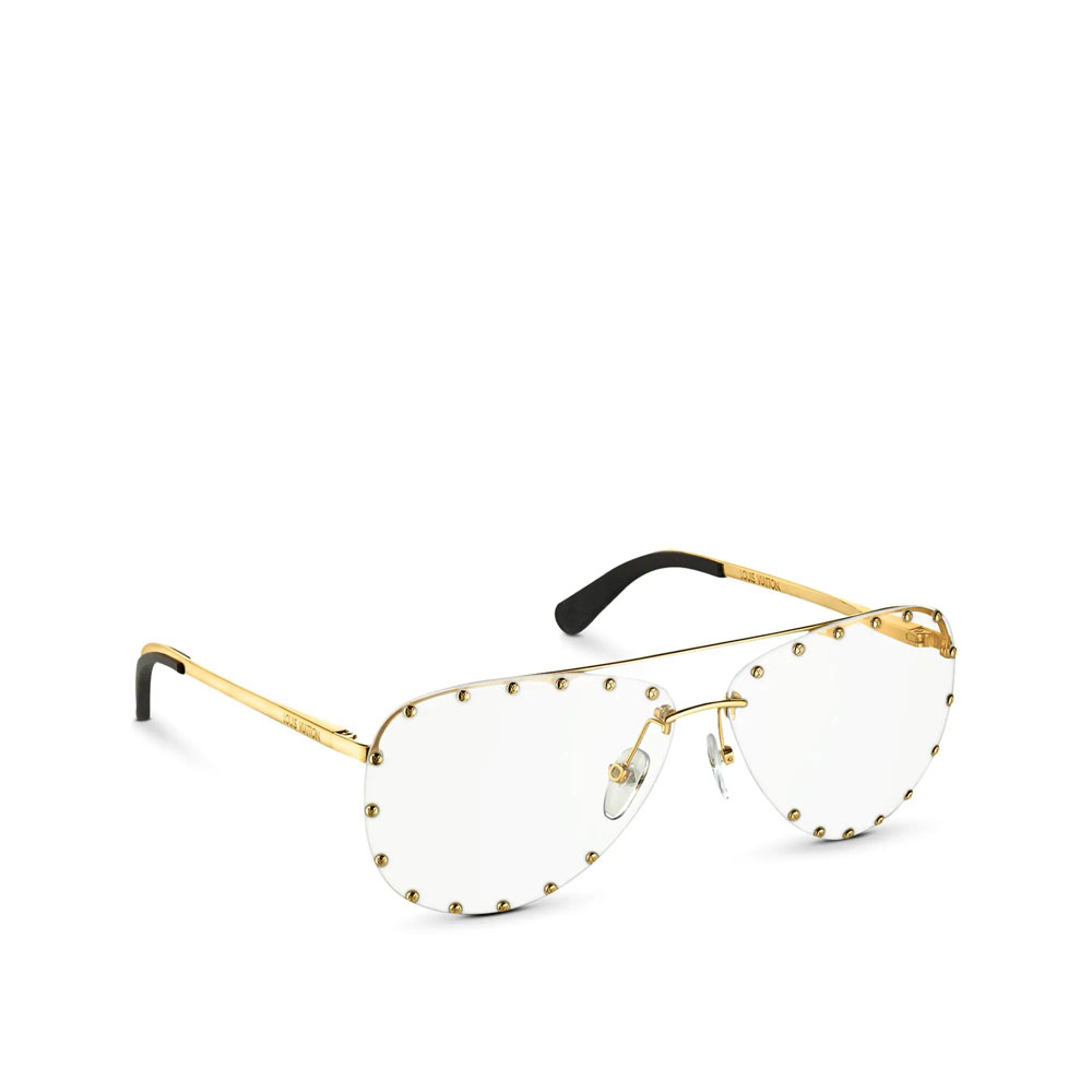 Louis Vuitton The Party Sunglasses in Transparent Z0997W