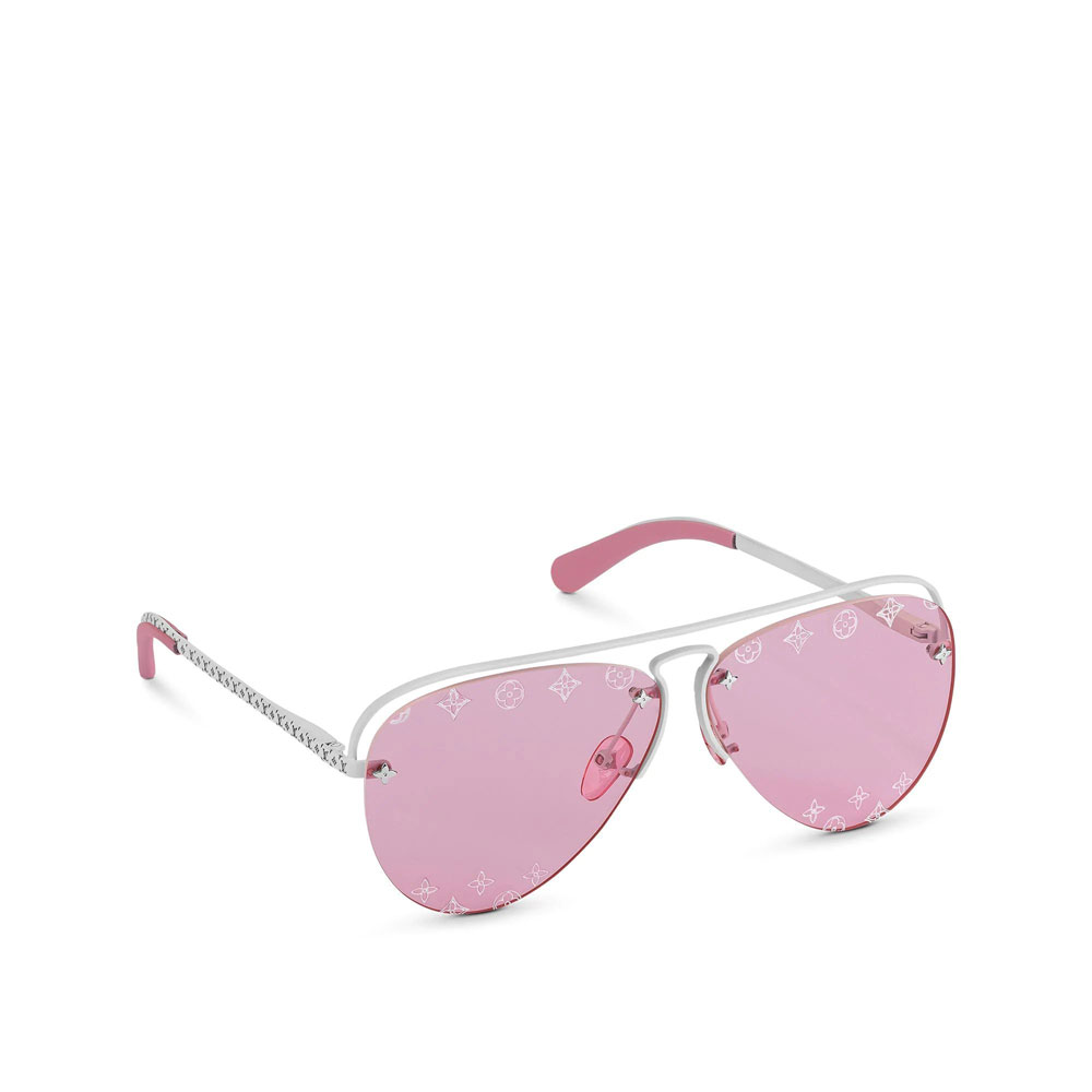 Louis Vuitton Escale Grease Sunglasses in Rose Z1330E