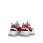 Louis Vuitton Run Away Pulse Sneaker in Rouge 1A5YSY - thumb-3