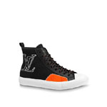 Louis Vuitton Tattoo Sneaker Boot in Black 1A7S5X