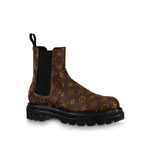 Louis Vuitton Black Ice Chelsea Boot in Brown 1A8JE4