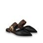 Louis Vuitton Sofia Flat Mule in Black 1A8O0P - thumb-3