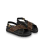 Louis Vuitton Paseo Flat Comfort Sandal in Black 1A8O1Z - thumb-3