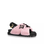 Louis Vuitton Paseo Flat Comfort Sandal in Pink 1A9D68