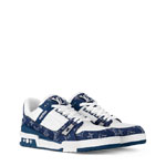 Louis Vuitton Trainer Black Sneaker in Blue 1A9JGT