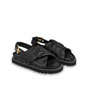 Louis Vuitton Paseo Flat Comfort Sandal in Black 1A9RDO - thumb-2