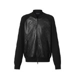 Louis Vuitton Leather And Knitted Wool Blouson 1ABJ1U