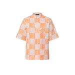 Louis Vuitton Short-Sleeved Officer Collar Shirt 1AFJCG