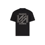 Louis Vuitton Embroidered Signature Cotton T-Shirt 1AFJFH